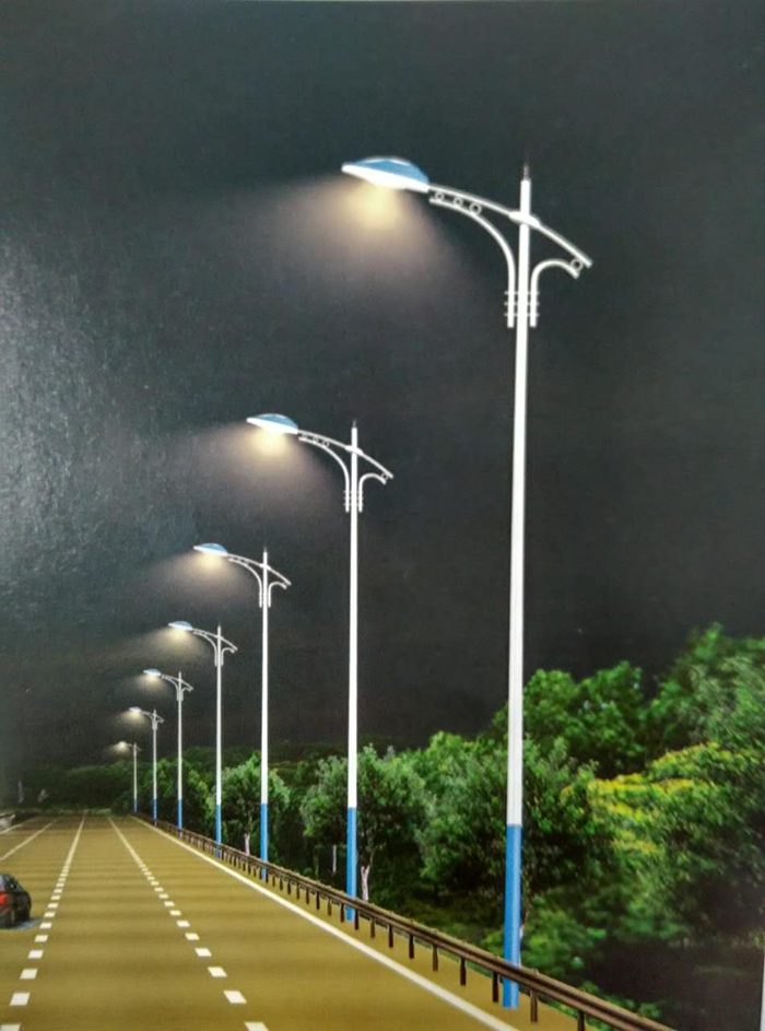 一體化led太陽(yáng)能路燈6M 一體化路燈 單臂戶(hù)外照明道路燈